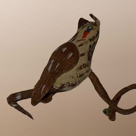 Mini Crafting Birds Decorations, Floral Bouquet, Wreaths, Cards .5”  A14 - Picture 8 of 12